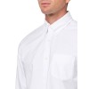 Men's Pure White Oxford Shirt
