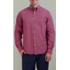 Men's red plaid shirt