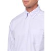 Men's Lavender Oxford Long Sleeve Shirt