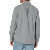 Men's Grey Long Sleeve Flannel Shirt