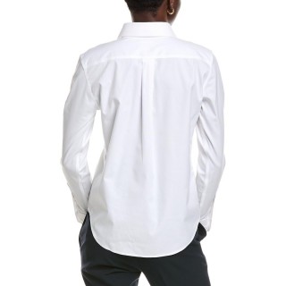 Ladies Classic White Long Sleeve Non-iron Shirt