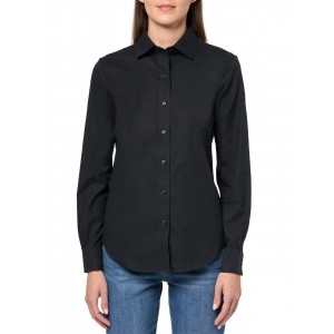 Women's Classic Black Long Sleeve Shirt