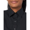 Women's black stretch sleeveless shirt